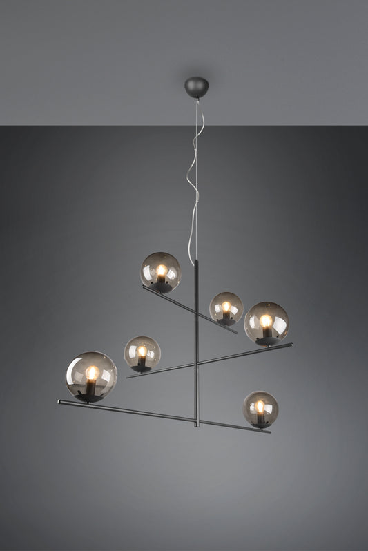 Pure  - Pendant - Smoke - Trio