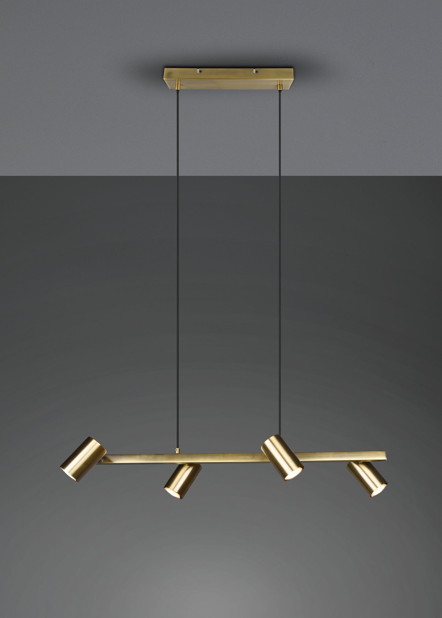 Marley  - Pendant - Old Brass - Trio