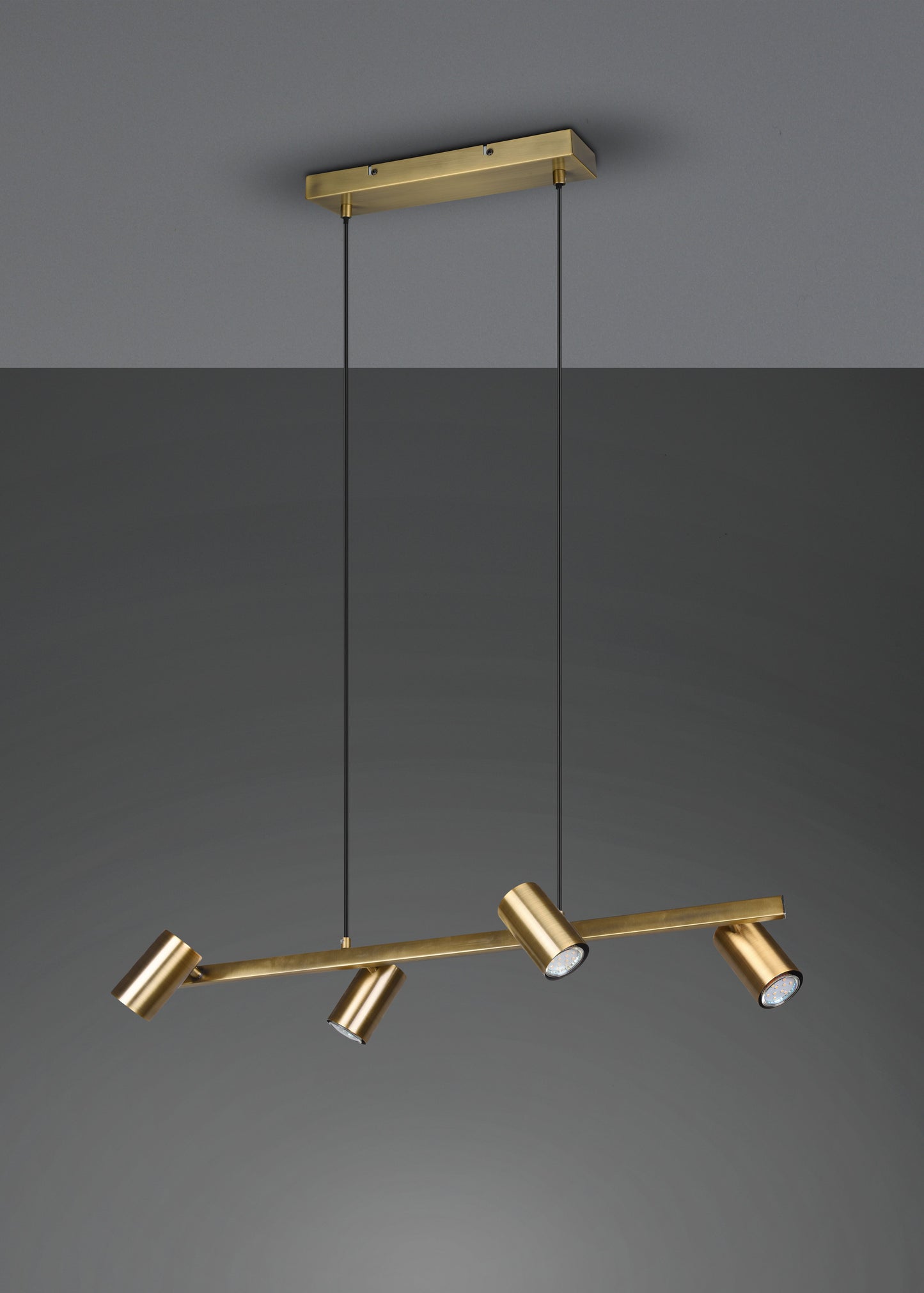 Marley  - Pendant - Old Brass - Trio