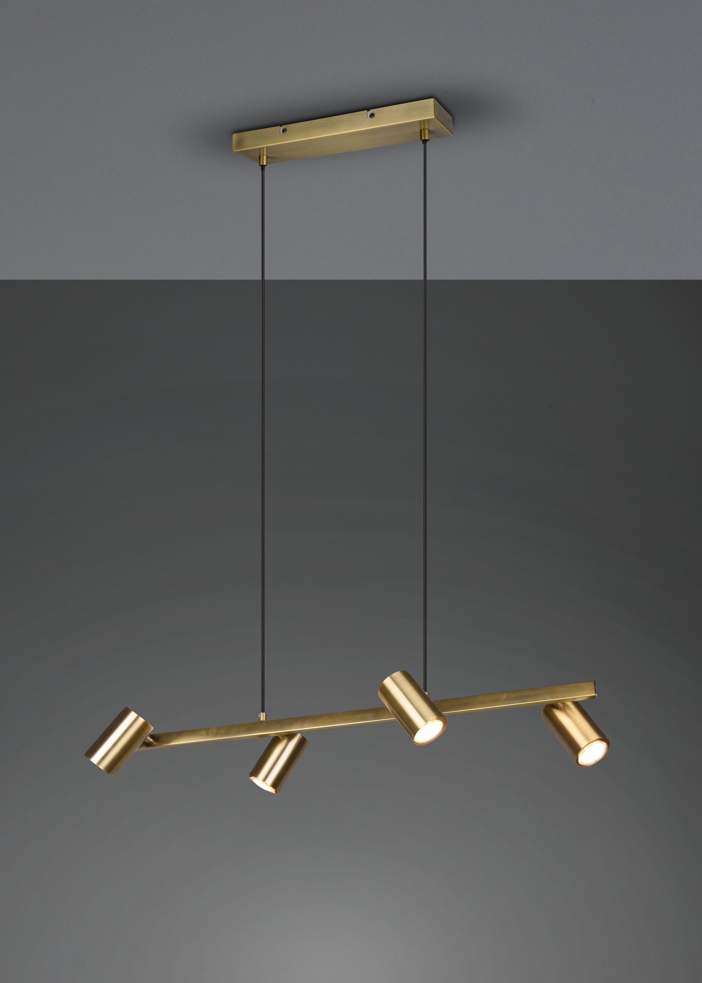 Marley  - Pendant - Old Brass - Trio