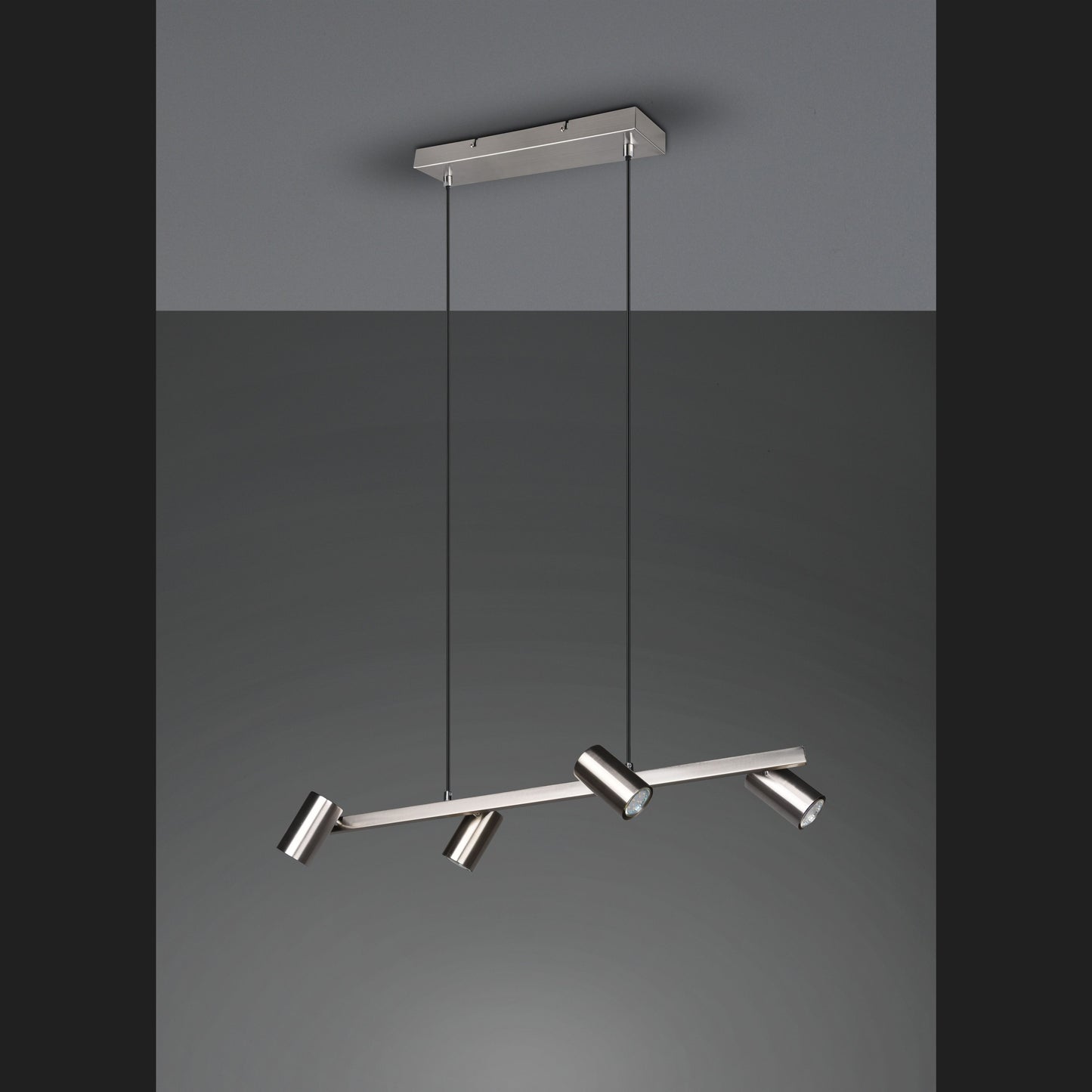 Marley  - Pendant - Nickel Matt - Trio