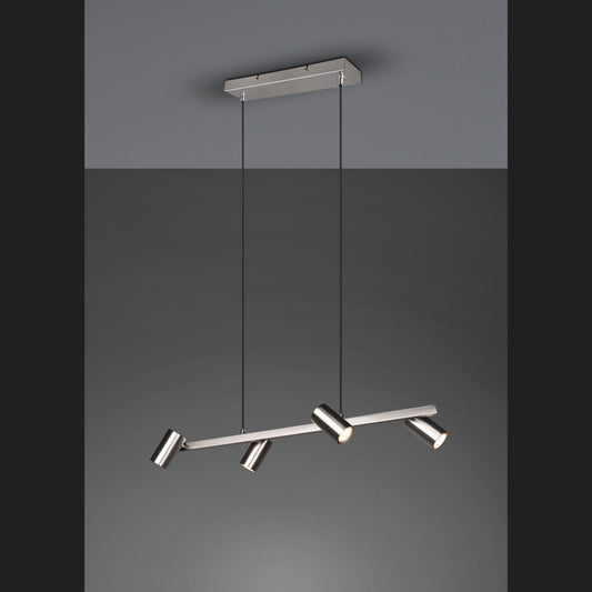 Marley  - Pendant - Nickel Matt - Trio