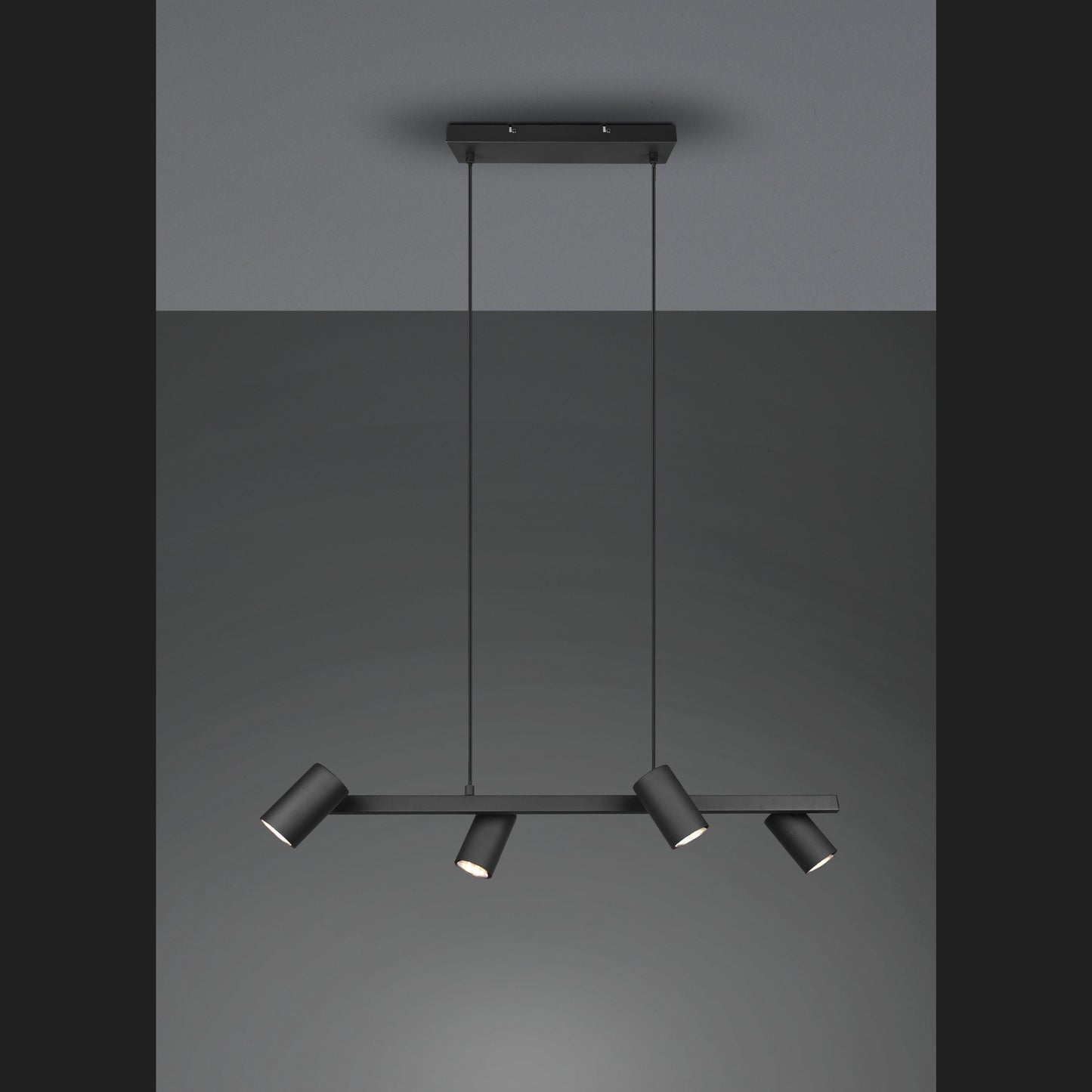 Marley  - Pendant - Black Matt - Trio
