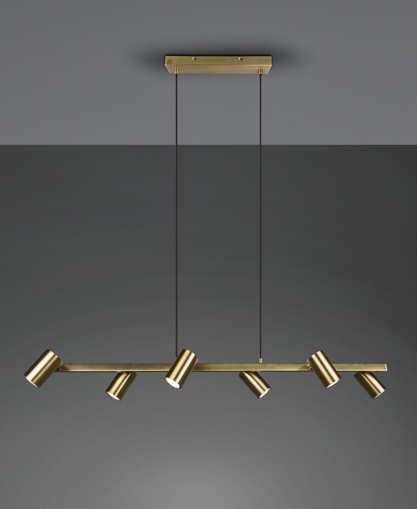 Marley  - Pendant - Old Brass - Trio