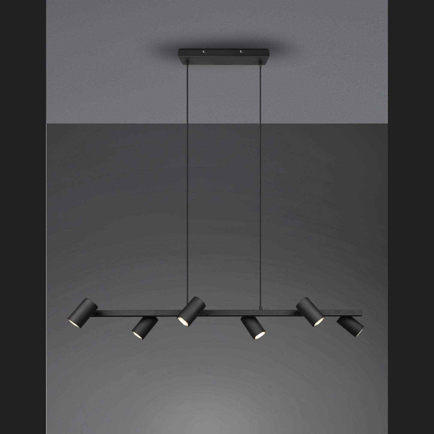Marley  - Pendant - Black Matt - Trio
