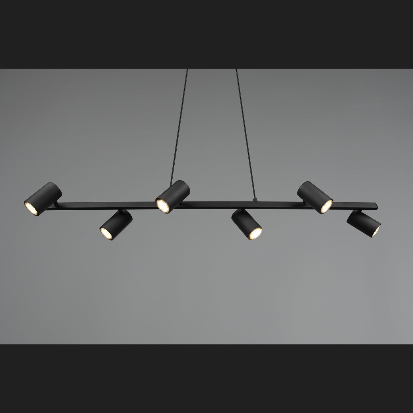 Marley  - Pendant - Black Matt - Trio