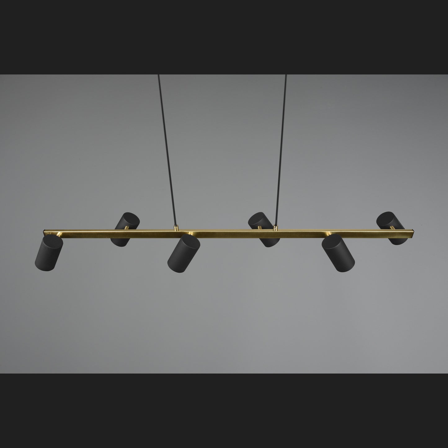 Marley  - Pendant - Black - Gold - Trio