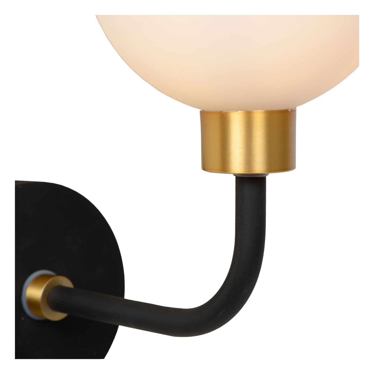 Lucide BEREND - Wall light Bathroom - 1xG9 - IP44 - Black