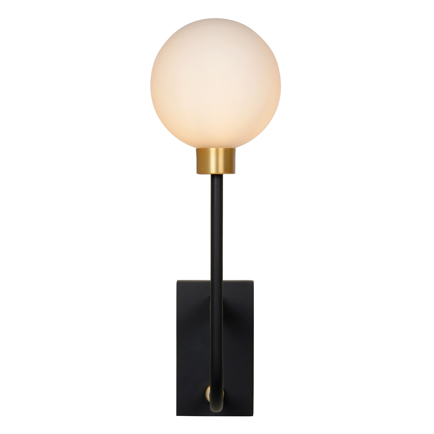 Lucide BEREND - Wall light Bathroom - 1x G9 - IP44 - Black