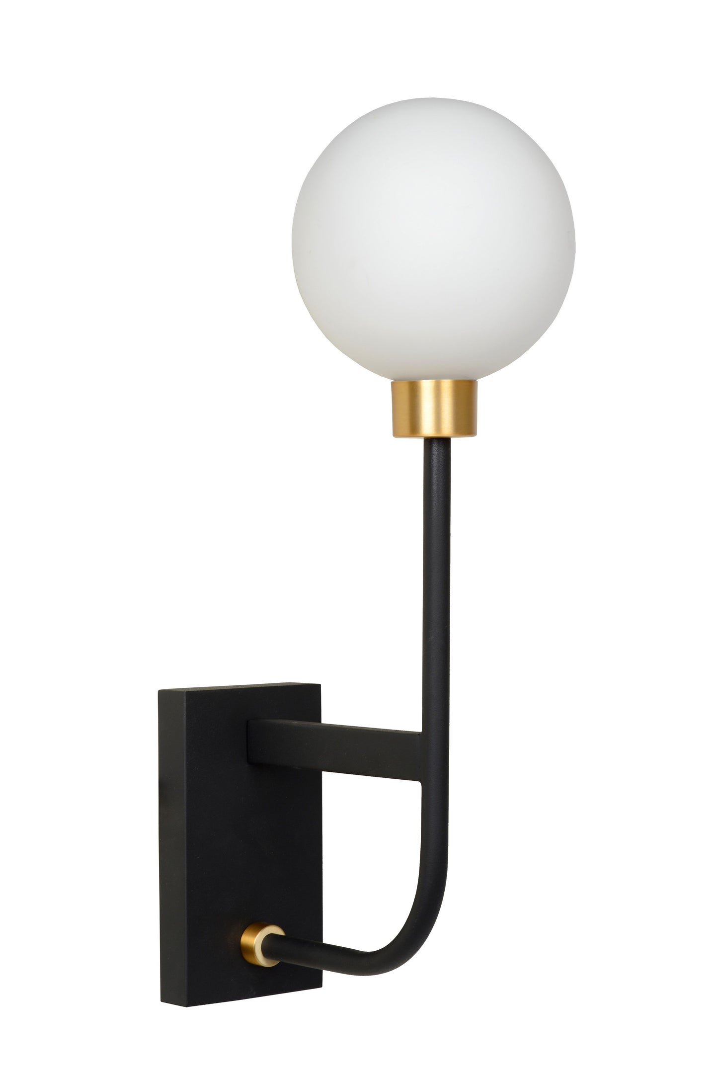 Lucide BEREND - Wall light Bathroom - 1x G9 - IP44 - Black