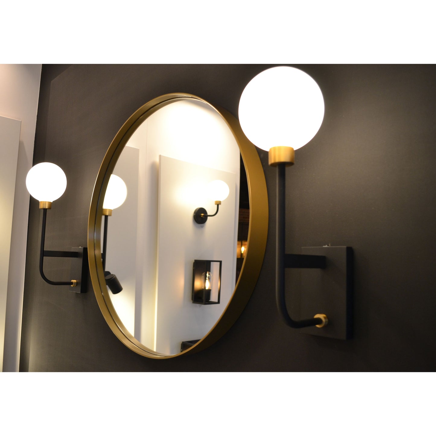 Lucide BEREND - Wall light Bathroom - 1x G9 - IP44 - Black