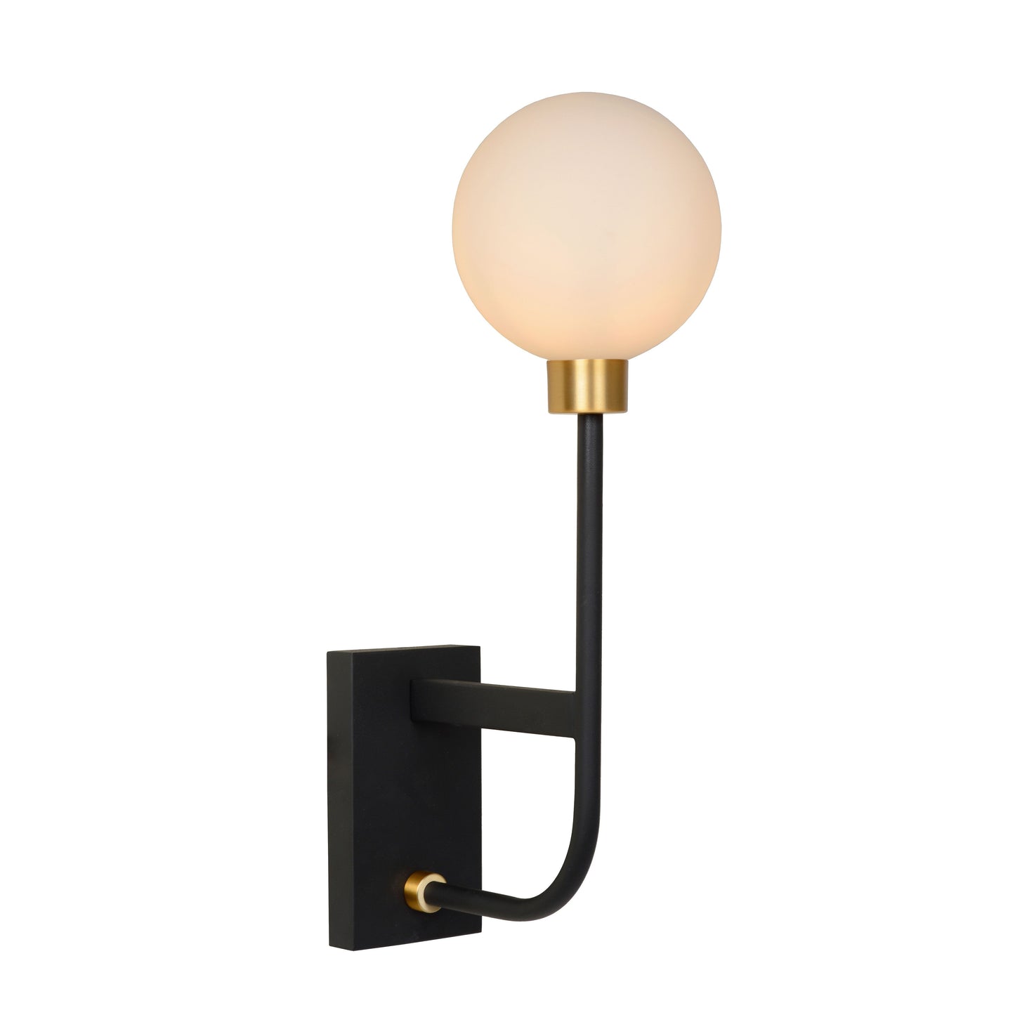 Lucide BEREND - Wall light Bathroom - 1x G9 - IP44 - Black