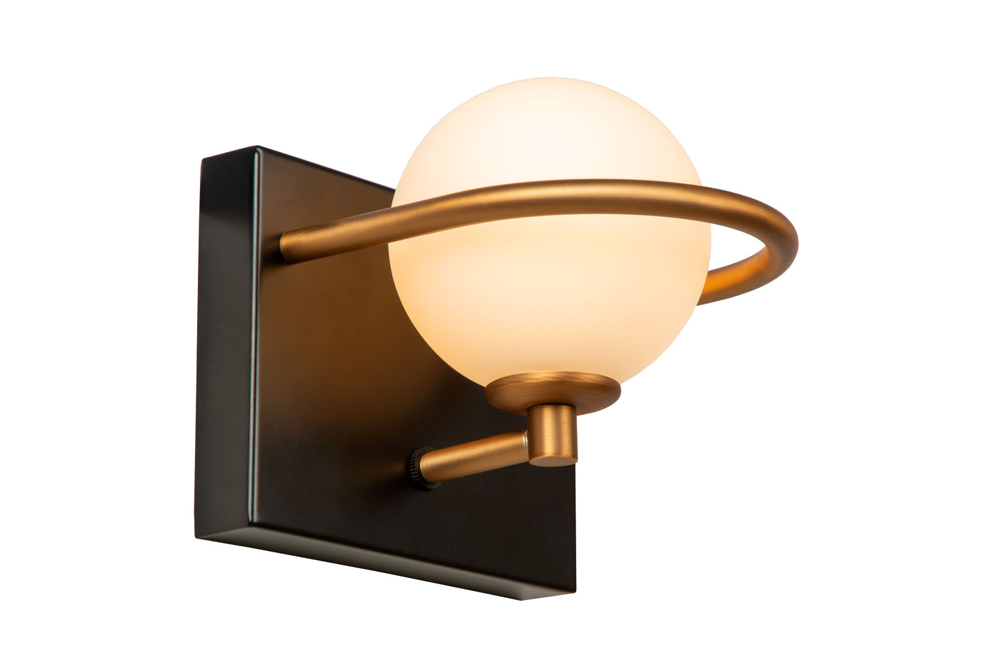 Lucide ISOBEL - Wall light Bathroom - 1xG9 - IP44 - Black