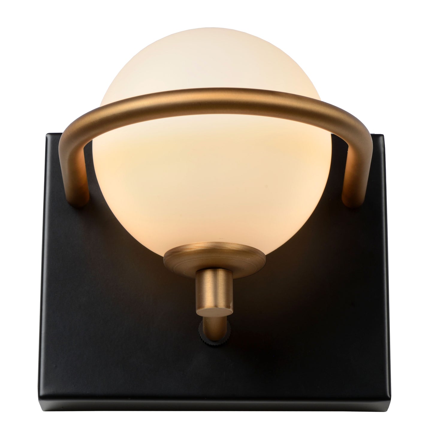 Lucide ISOBEL - Wall light Bathroom - 1xG9 - IP44 - Black