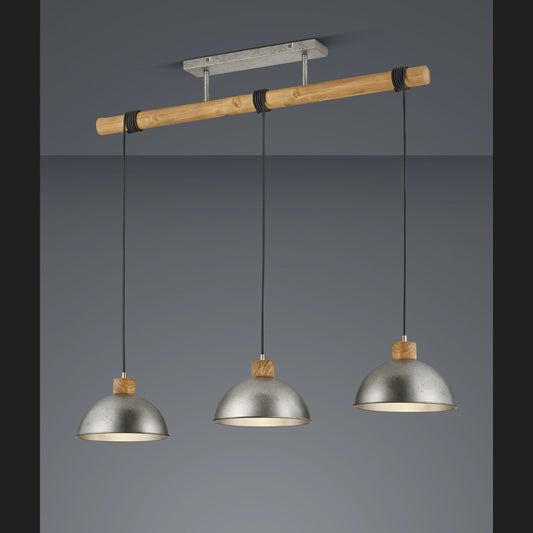 Delhi  - Pendant - Nickel Antique - Trio