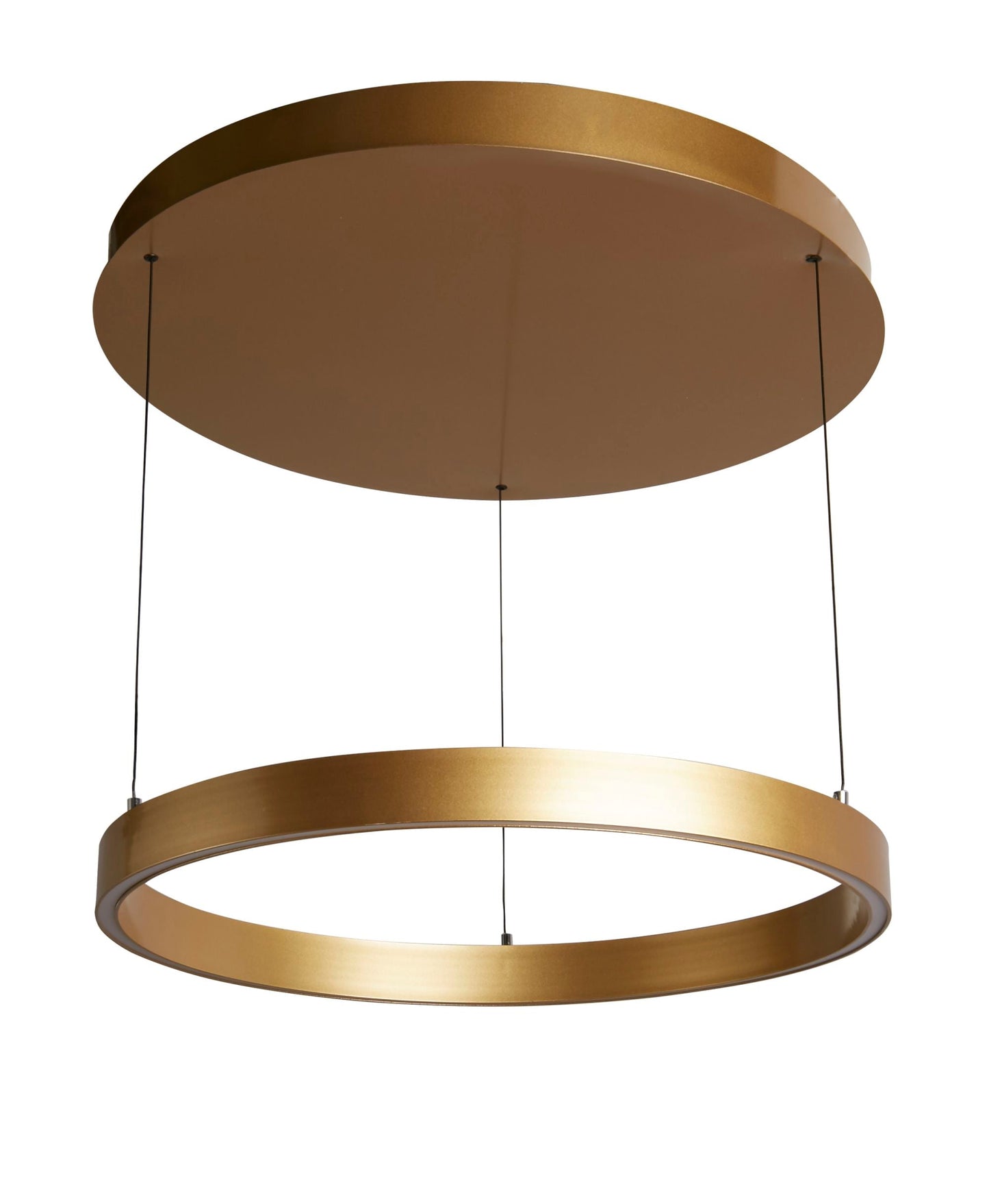 Layla Gesture Control Pendant - Gold Metal & Opal Acrylic - (30411GO)