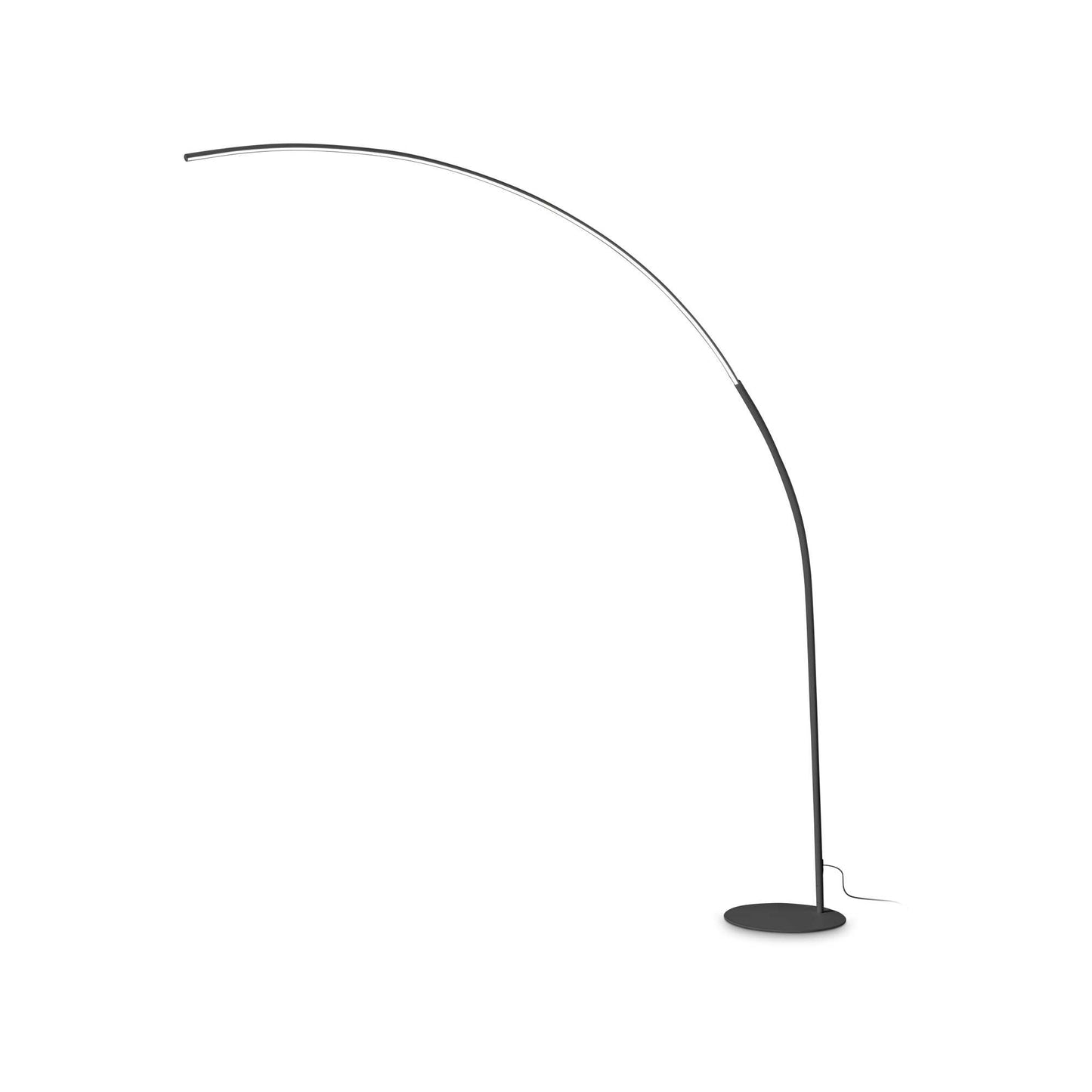 Comet pt Floor Lamp - White & Black