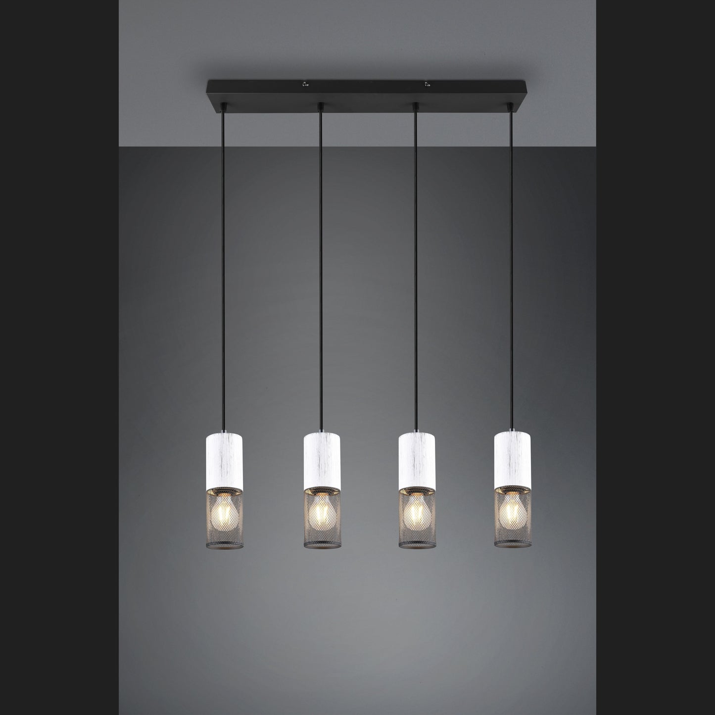 Tosh  - Pendant - Black - White - Trio