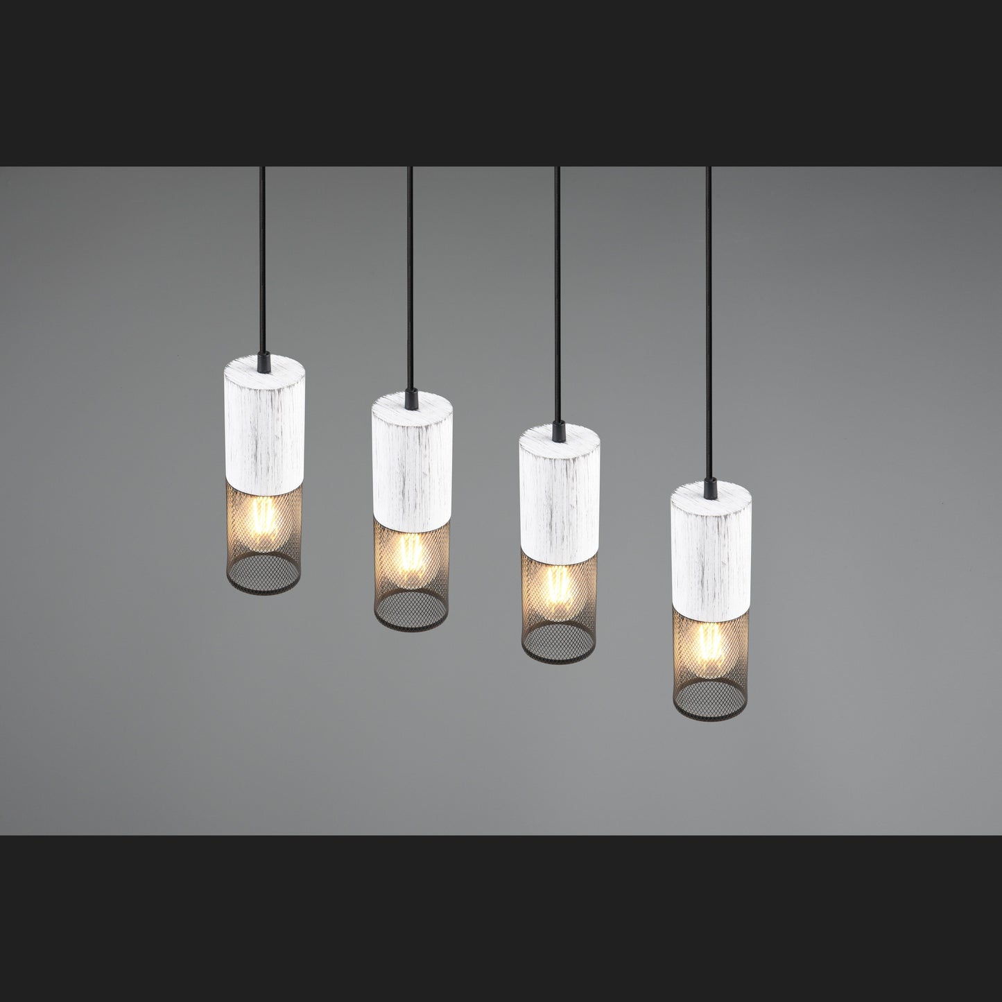 Tosh  - Pendant - Black - White - Trio