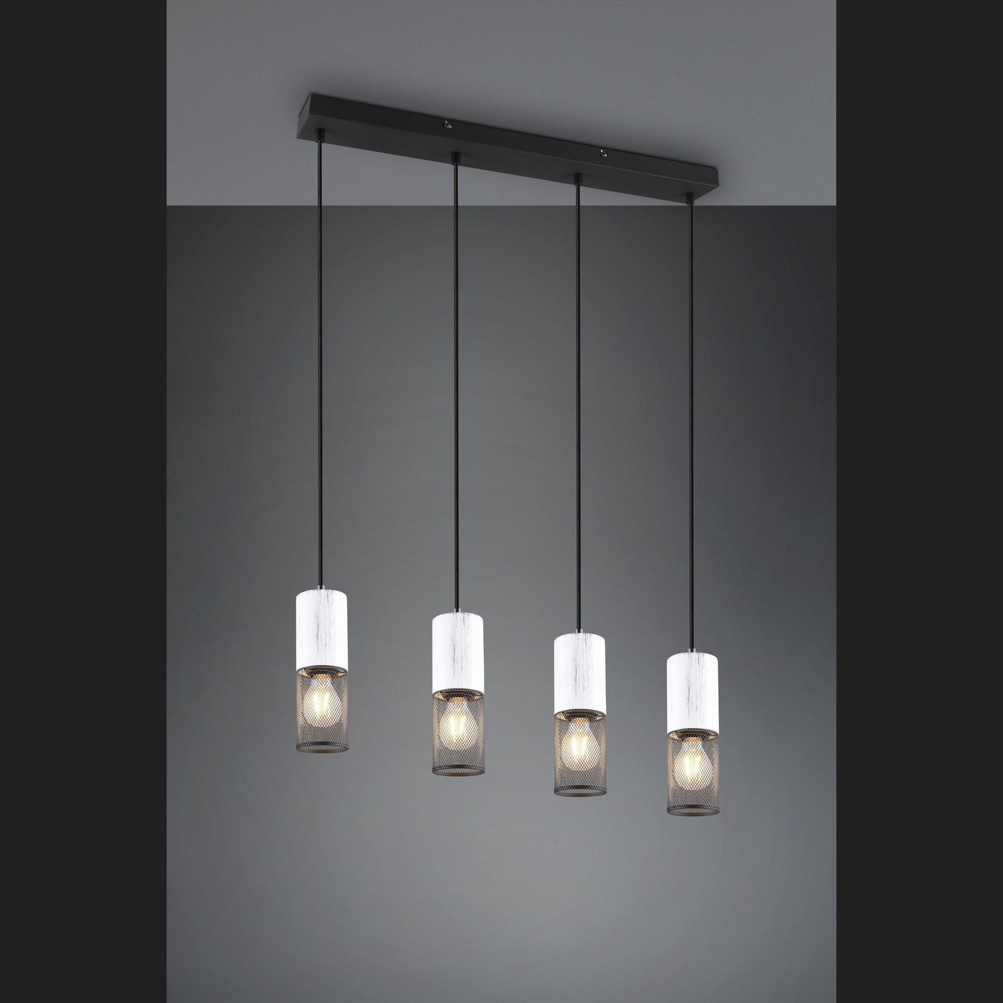 Tosh  - Pendant - Black - White - Trio