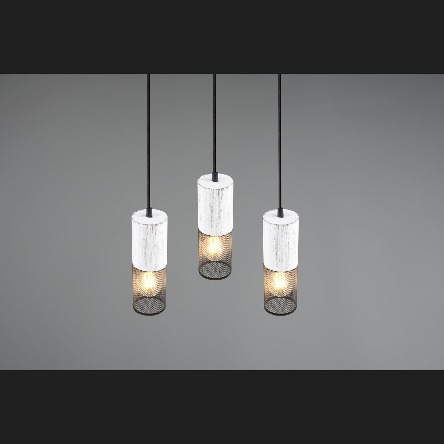 Tosh  - Pendant - Black - White - Trio