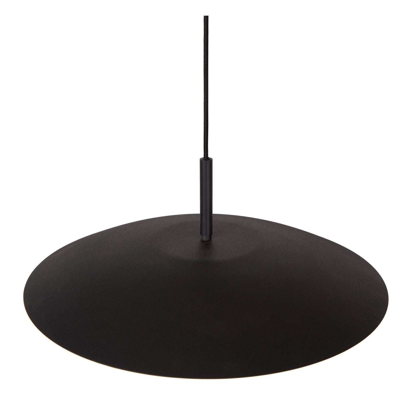 Lucide VULCAN - Pendant light - Ø 47 cm - LED Dim. - 1x9W 3000K - Black