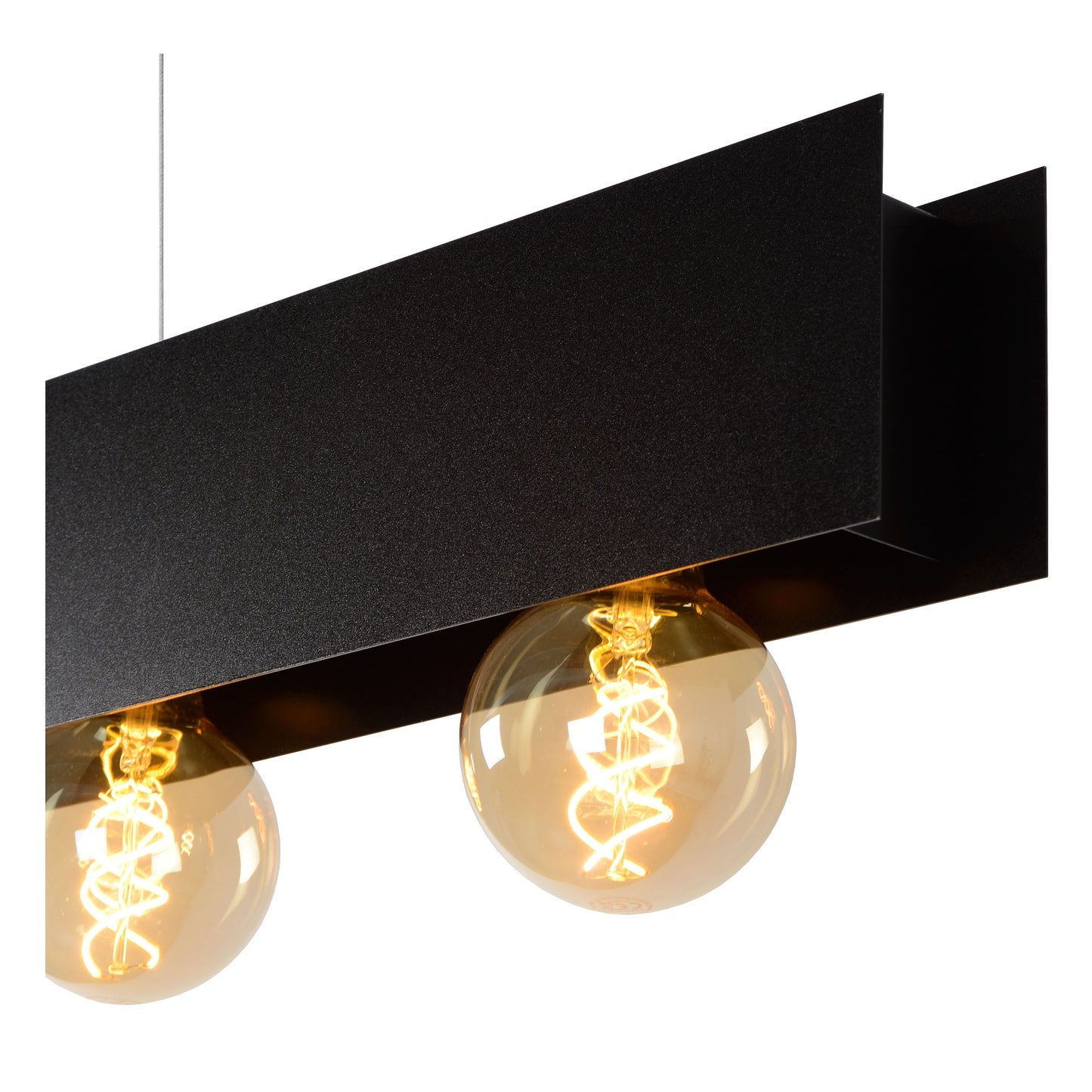 Lucide SURTUS - Pendant light - 4xE27 - Black