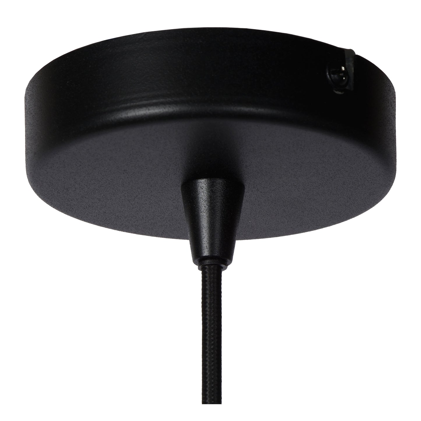 Lucide NOLAN - Pendant light - Ø 24 cm - 1xE27 - Black