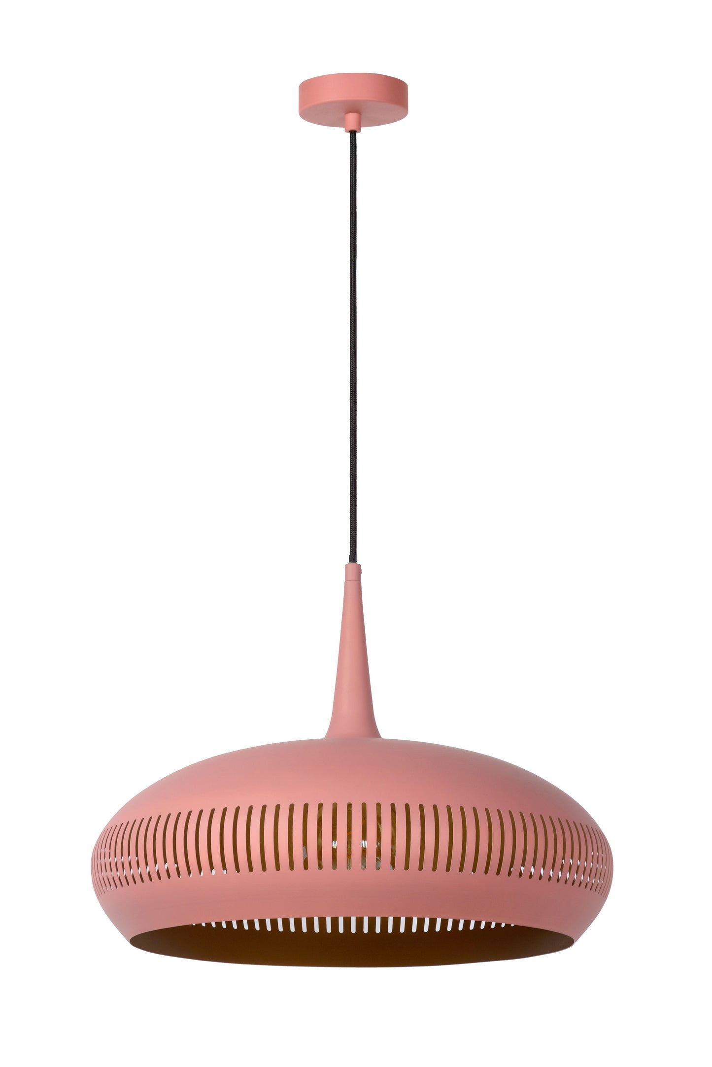 Lucide RAYCO - Pendant light - Ø 45 cm - 1xE27 - Pink