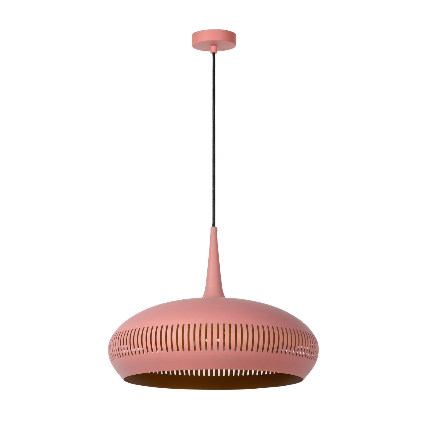 Lucide RAYCO - Pendant light - Ø 45 cm - 1xE27 - Pink