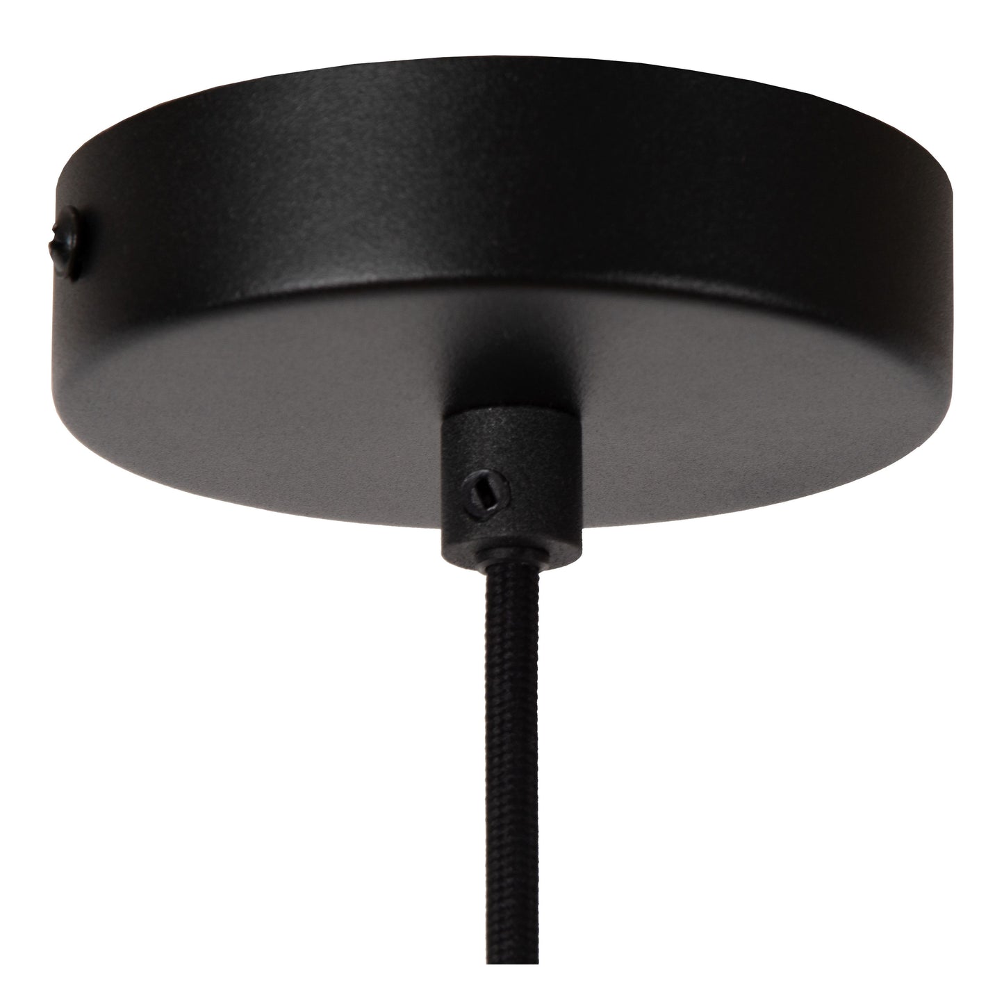 Lucide GREGORY - Pendant light - Ø 34,3 cm - 3xE27 - Black