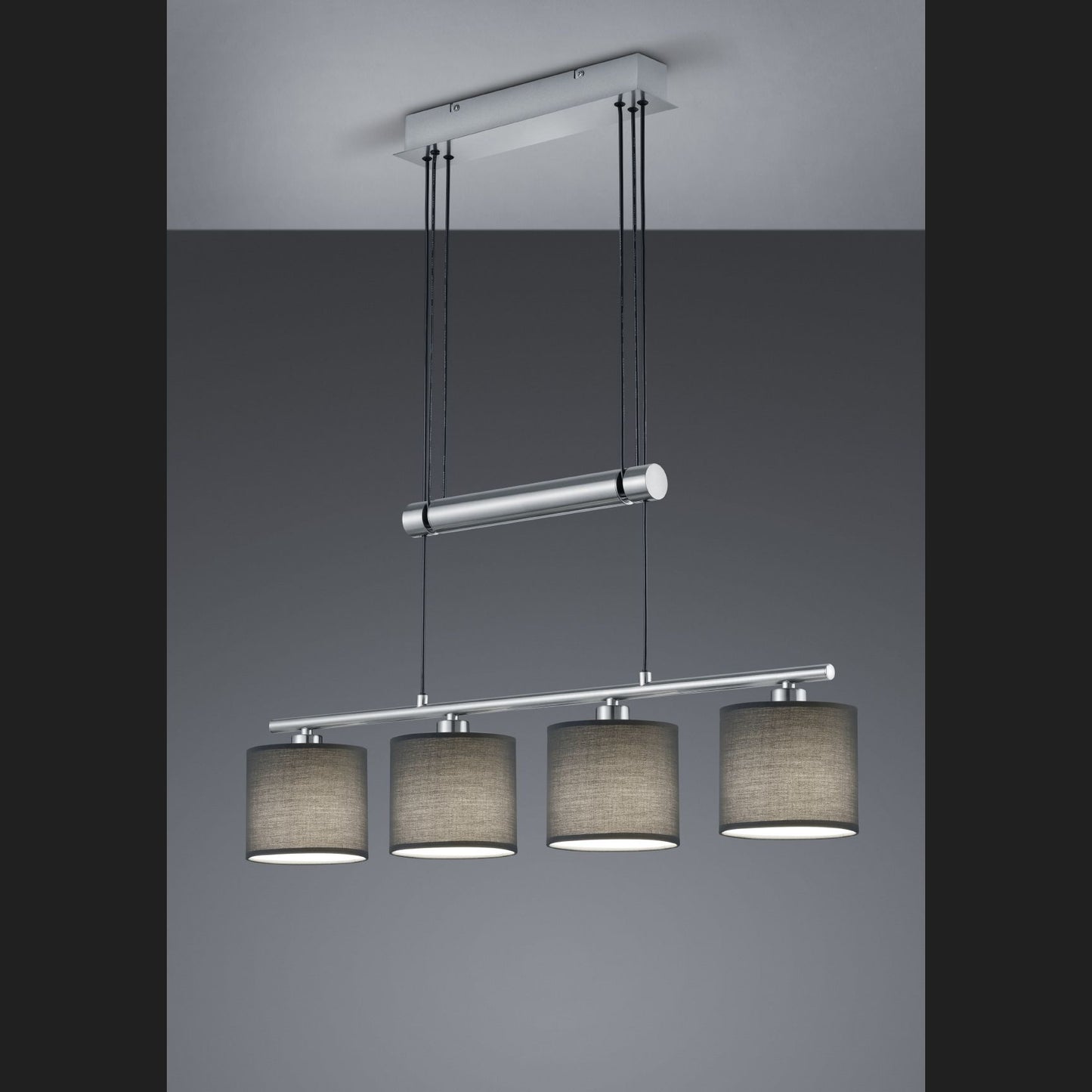 Garda  - Pendant - Grey - Trio