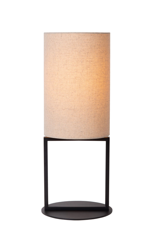 Lucide HERMAN - Table lamp - Ø 20 cm - 1xE27 - Cream