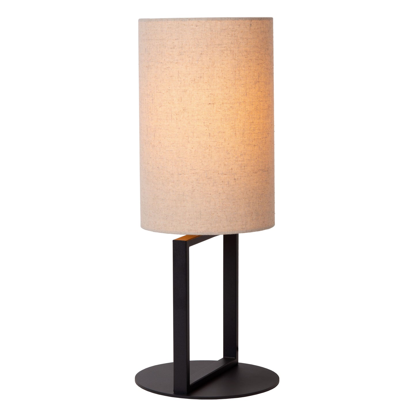 Lucide HERMAN - Table lamp - Ø 20 cm - 1xE27 - Cream