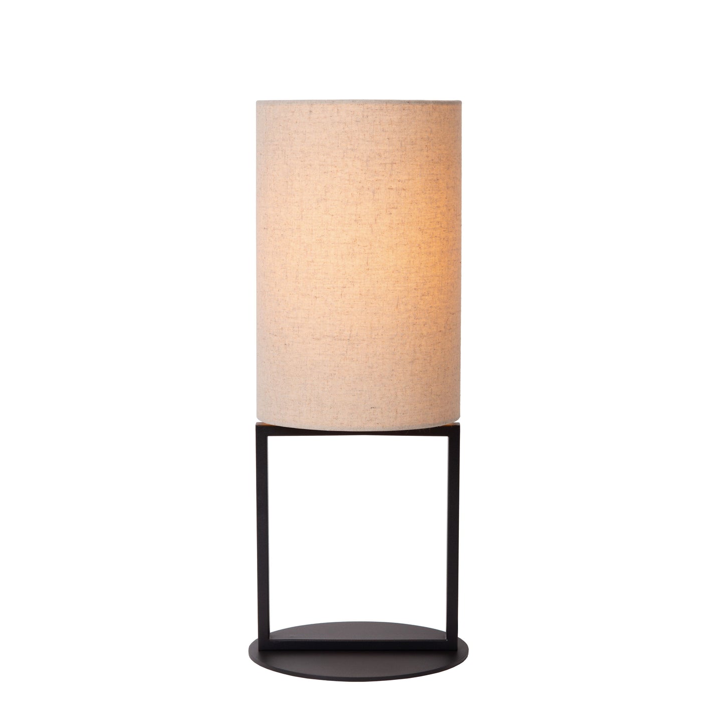 Lucide HERMAN - Table lamp - Ø 20 cm - 1xE27 - Cream