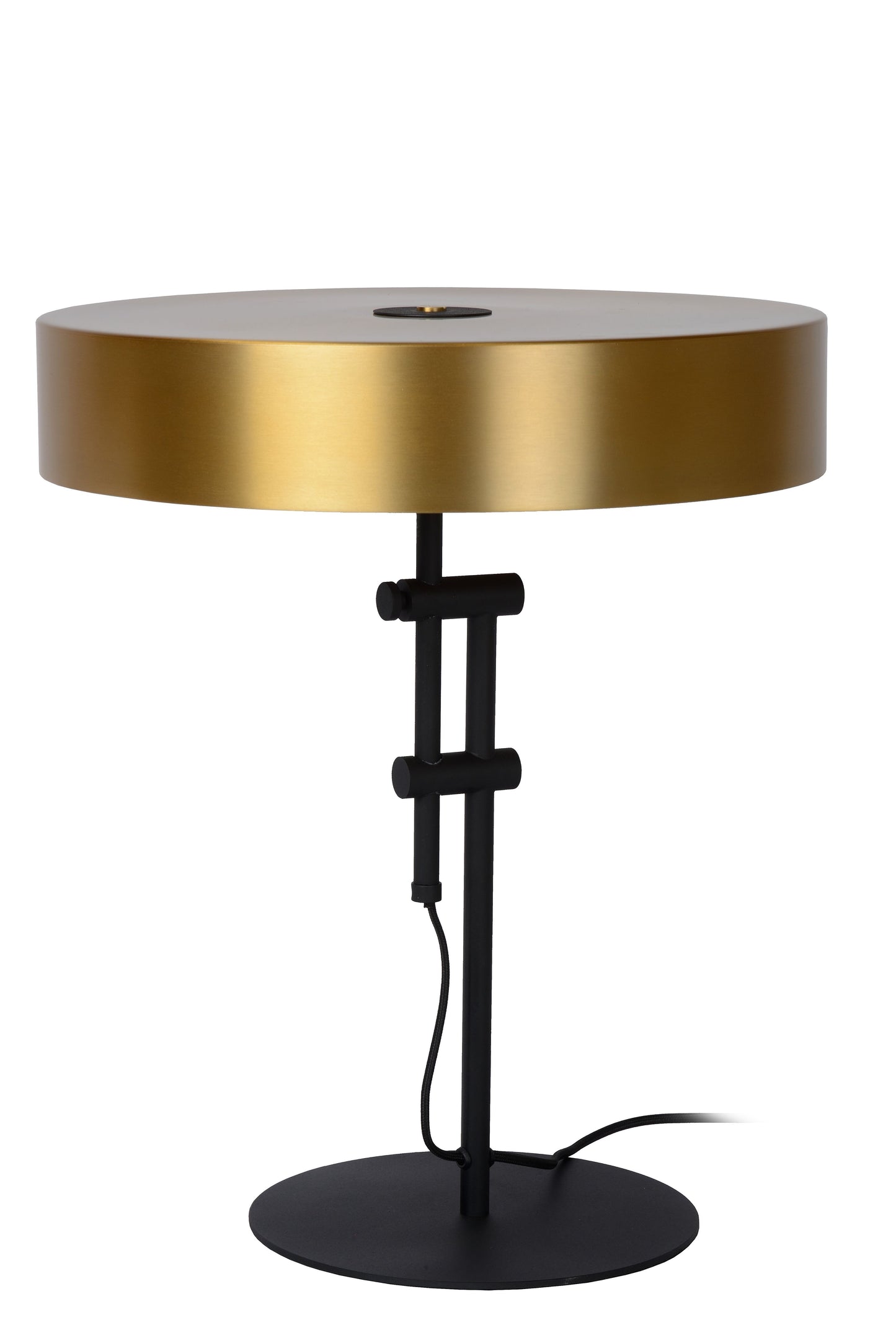 Lucide GIADA - Table lamp - Ø 40 cm - 2xE27 - Matt Gold / Brass