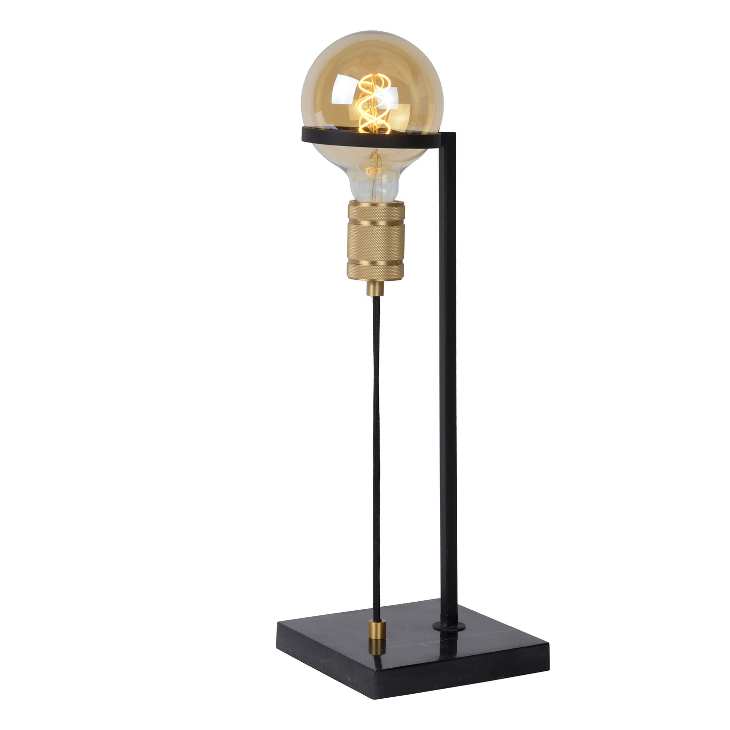 Lucide OTTELIEN - Table lamp - 1xE27 - Black