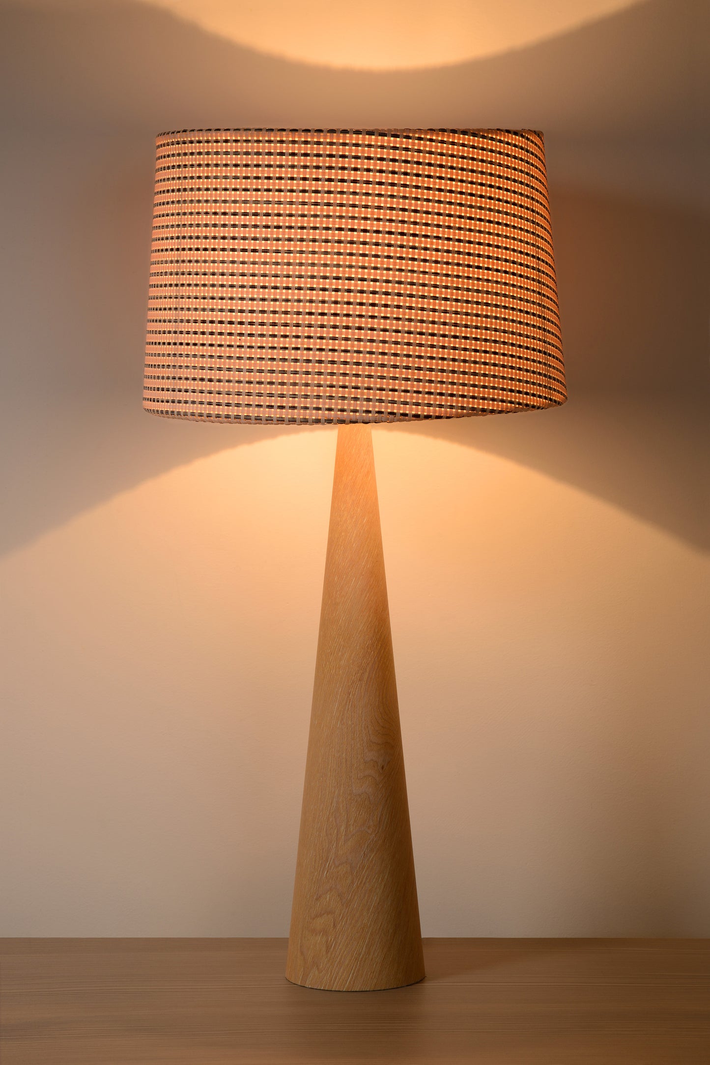 Lucide CONOS - Table lamp - Ø 35 cm - 1xE27 - Natural