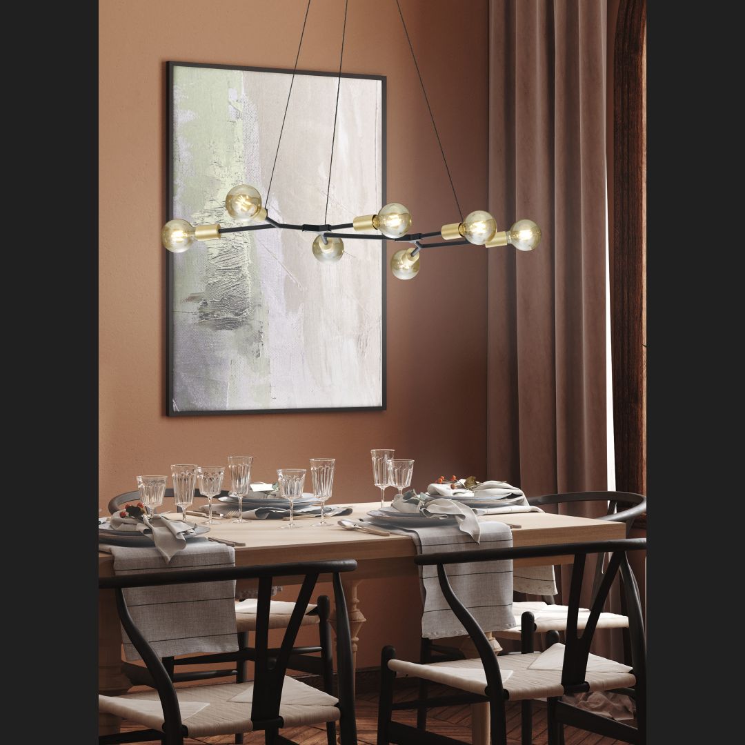 Cross  - Pendant - Black Matt - Trio