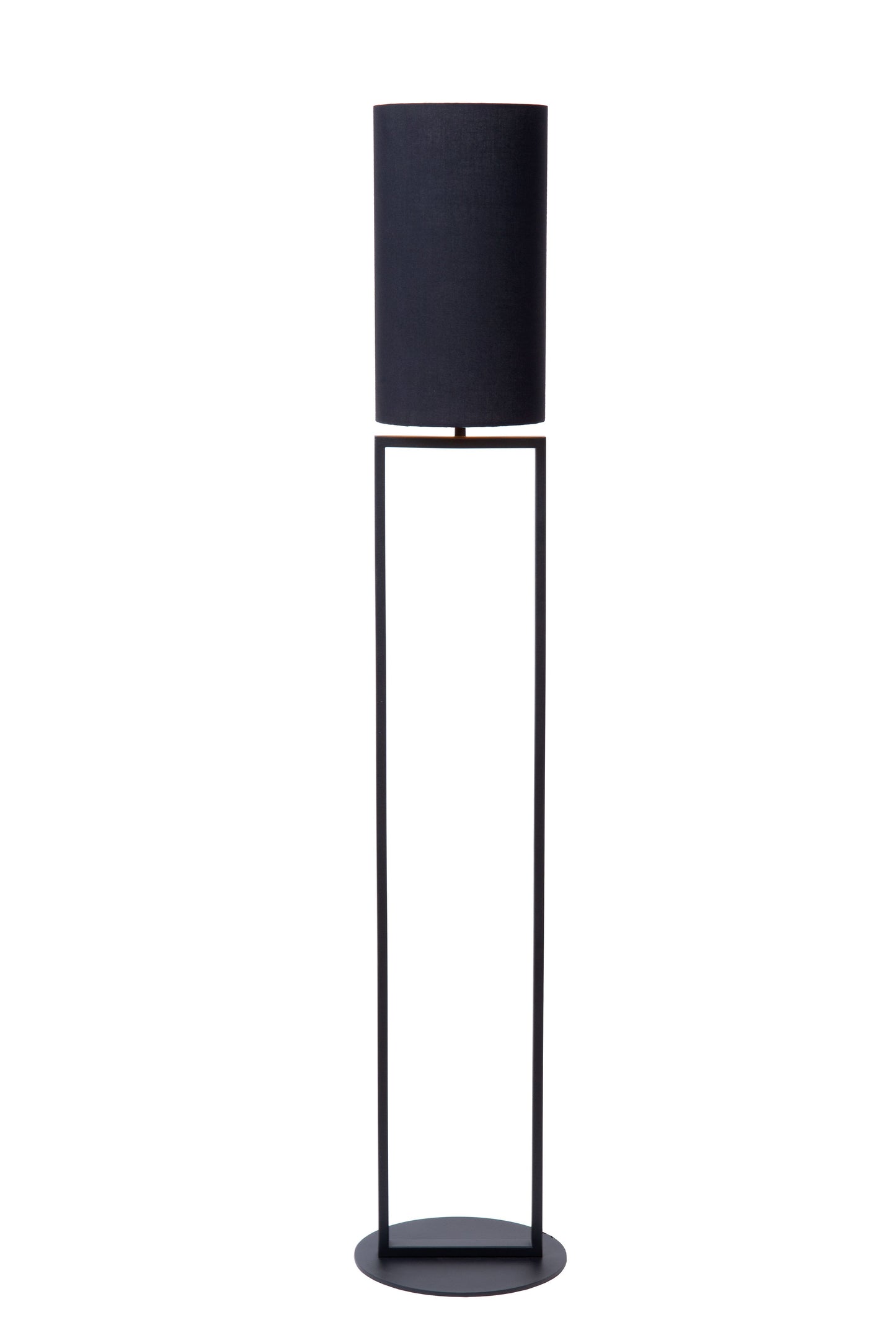 Lucide HERMAN - Floor lamp - Ø 26 cm - 1xE27 - Black