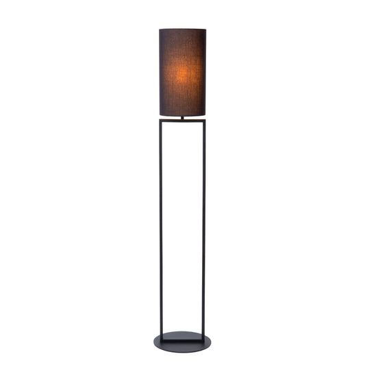 Lucide HERMAN - Floor lamp - Ø 26 cm - 1xE27 - Black