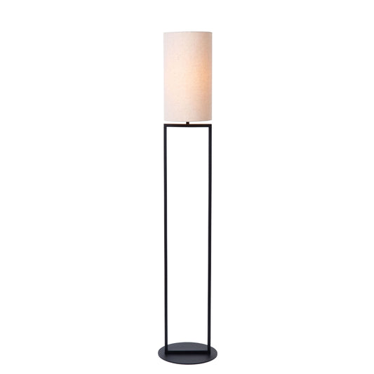 Lucide HERMAN - Floor lamp - Ø 26 cm - 1xE27 - Cream