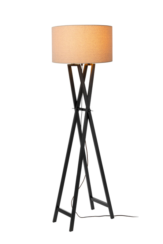 Lucide TRAFALGAR - Floor lamp - 1xE27 - Black