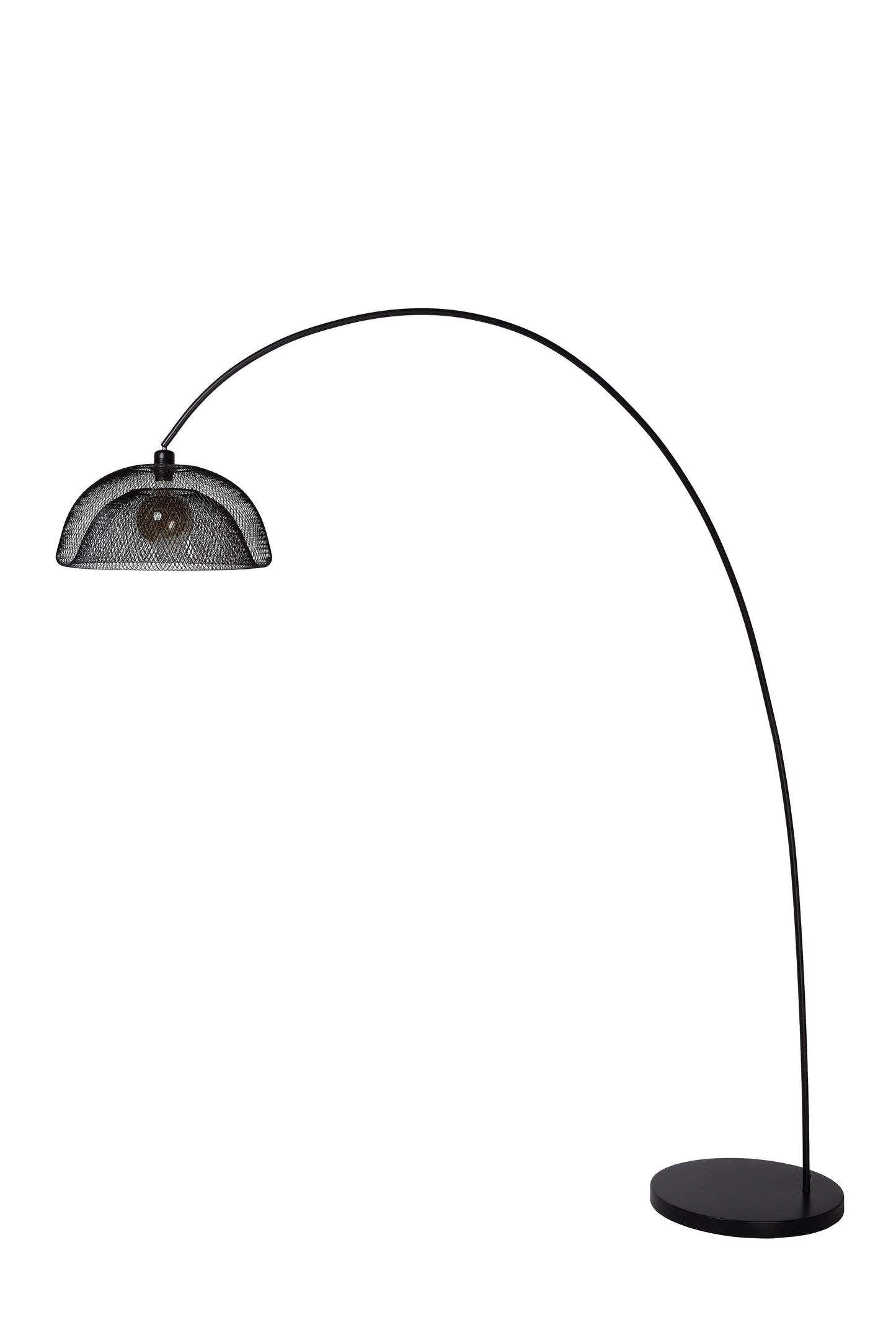 Lucide MESH - Arc floor lamp - 1xE27 - Black