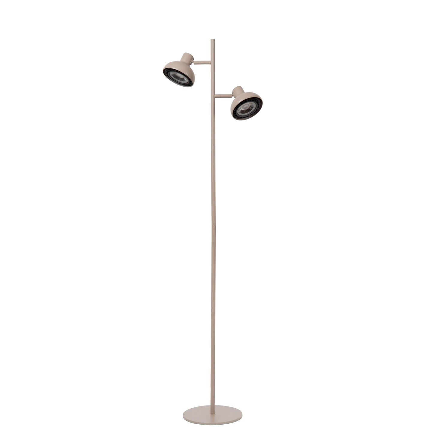 Lucide SENSAS - Floor lamp - 2xGU10 (ES111) - Cream