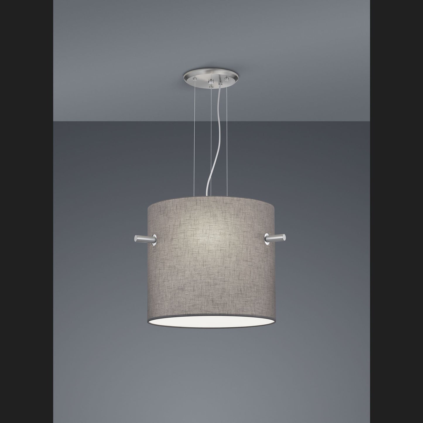 Camden  - Pendant - Grey - Trio