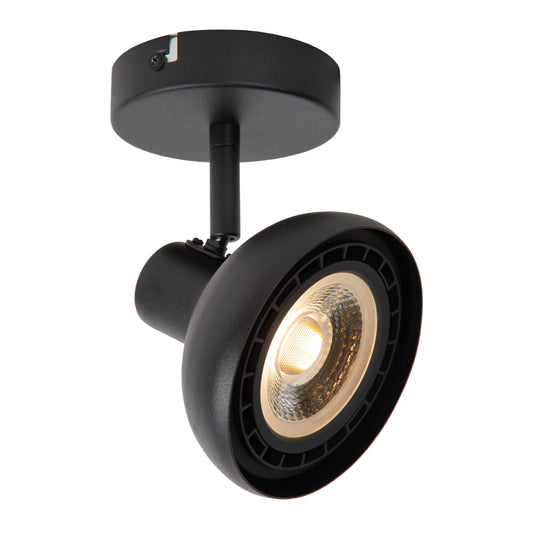 Lucide SENSAS - Ceiling spotlight - 1xGU10 (ES111) - Black