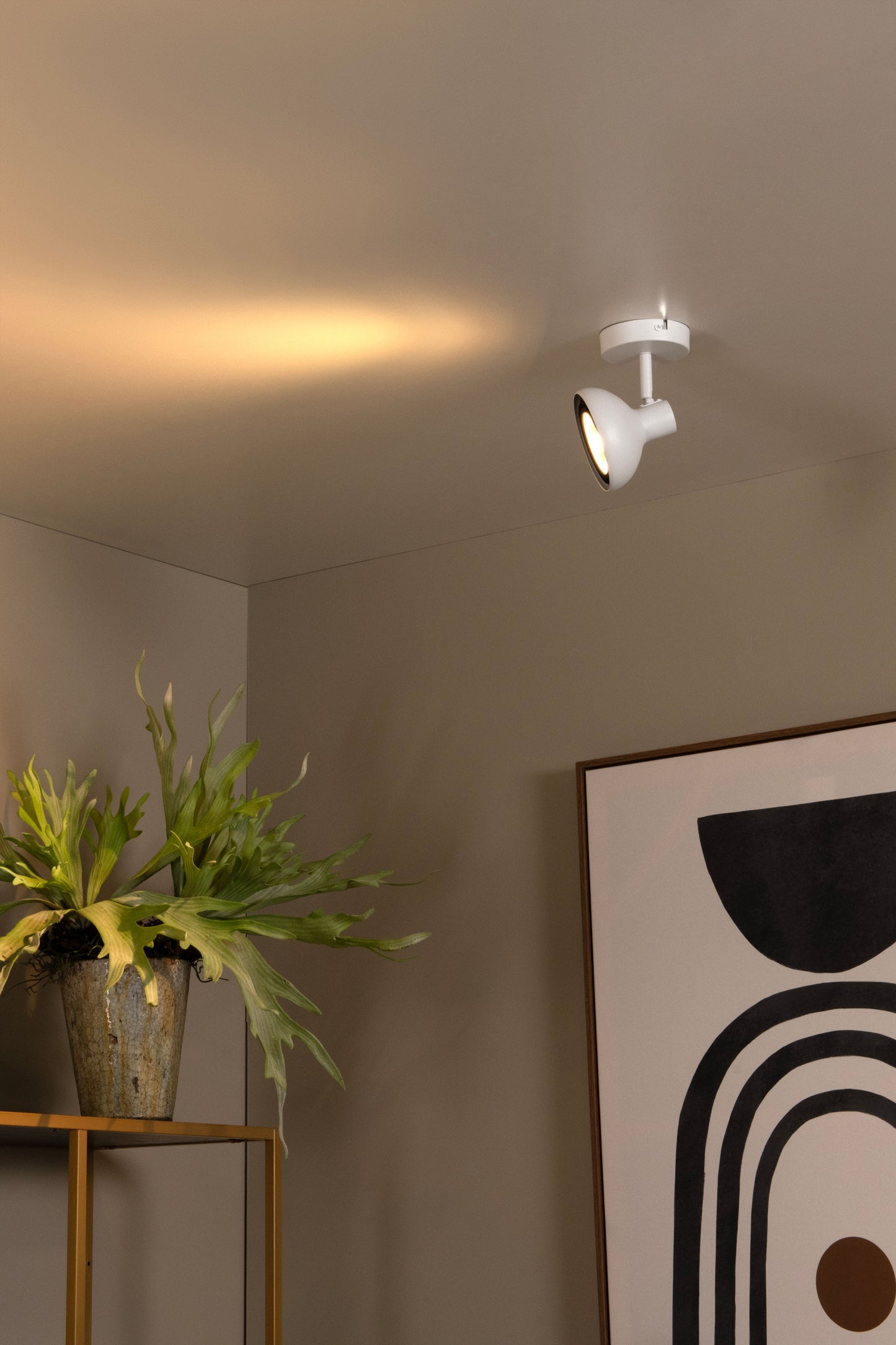 Lucide SENSAS - Ceiling spotlight - 1xGU10 (ES111) - White