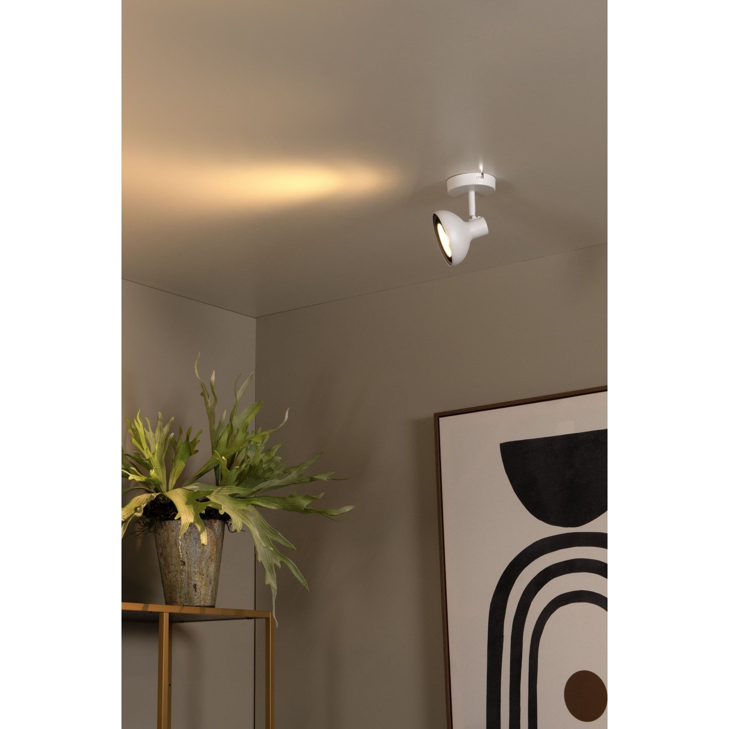 Lucide SENSAS - Ceiling spotlight - 1xGU10 (ES111) - White