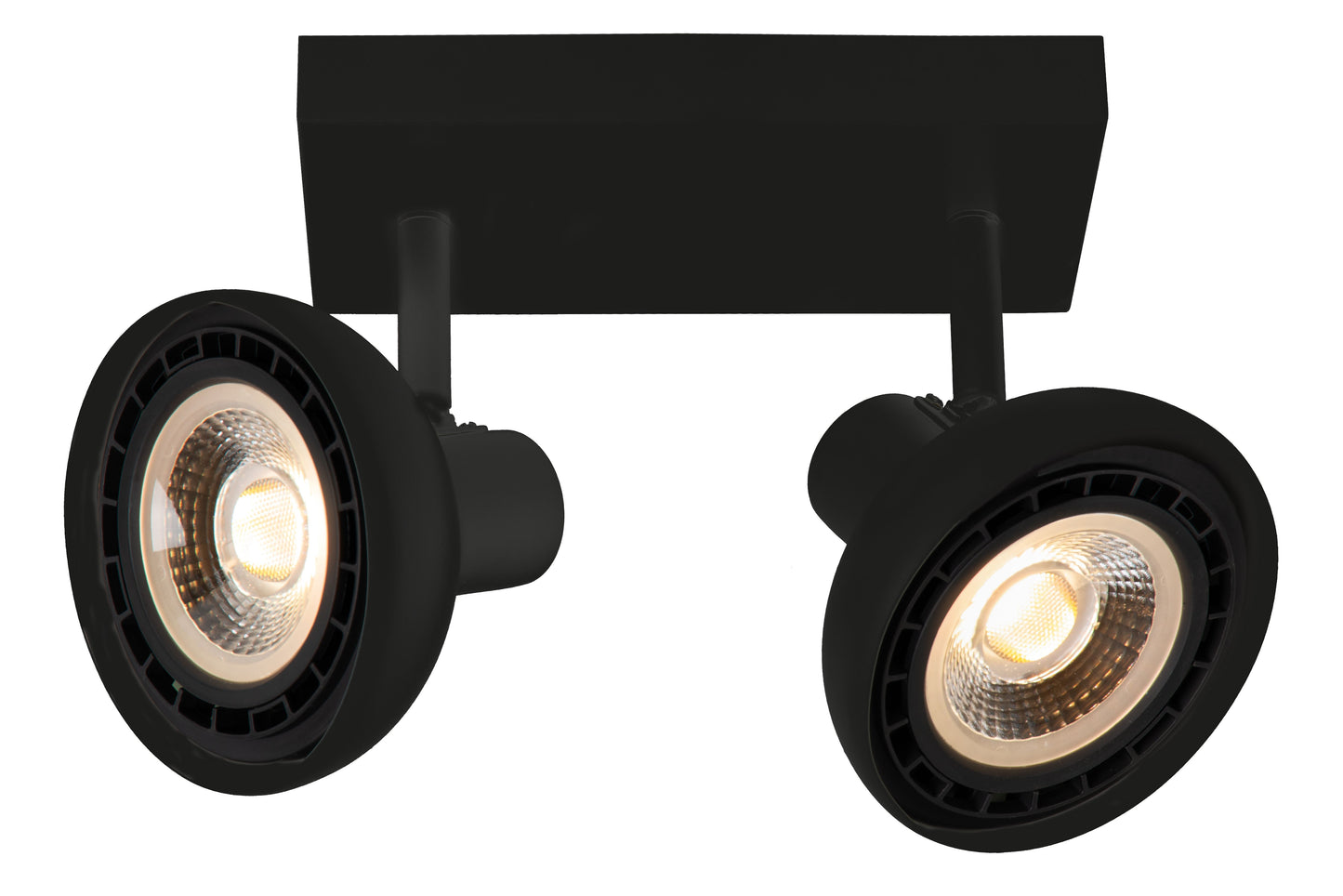 Lucide SENSAS - Ceiling spotlight - 2xGU10 (ES111) - Black